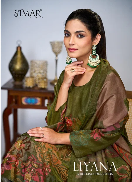 Liyana By Glossy Star Burberry Printed Salwar Kameez